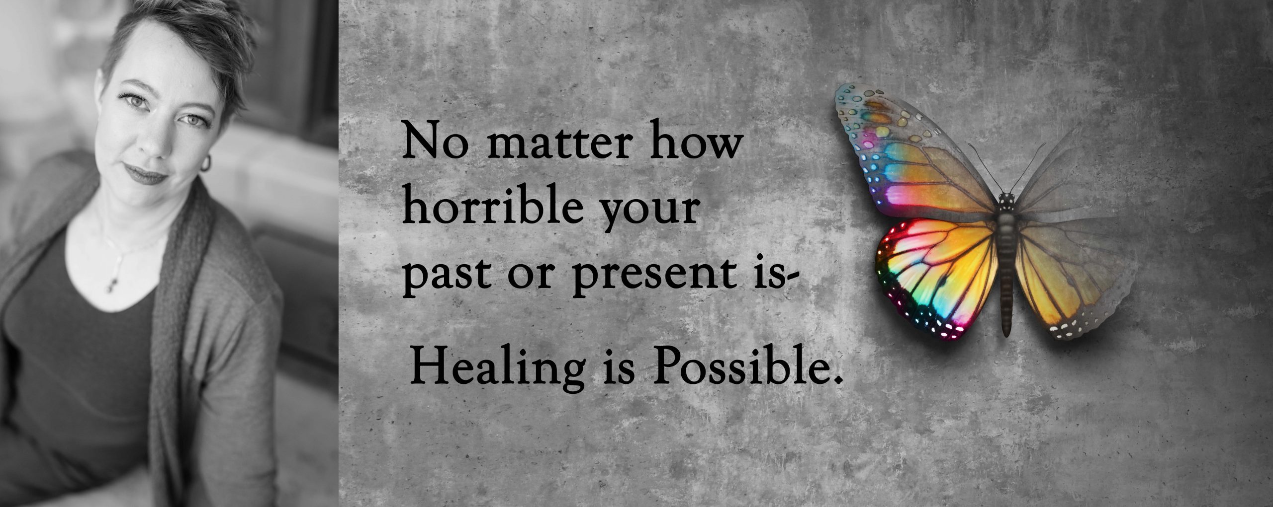 butterfly healing quote
